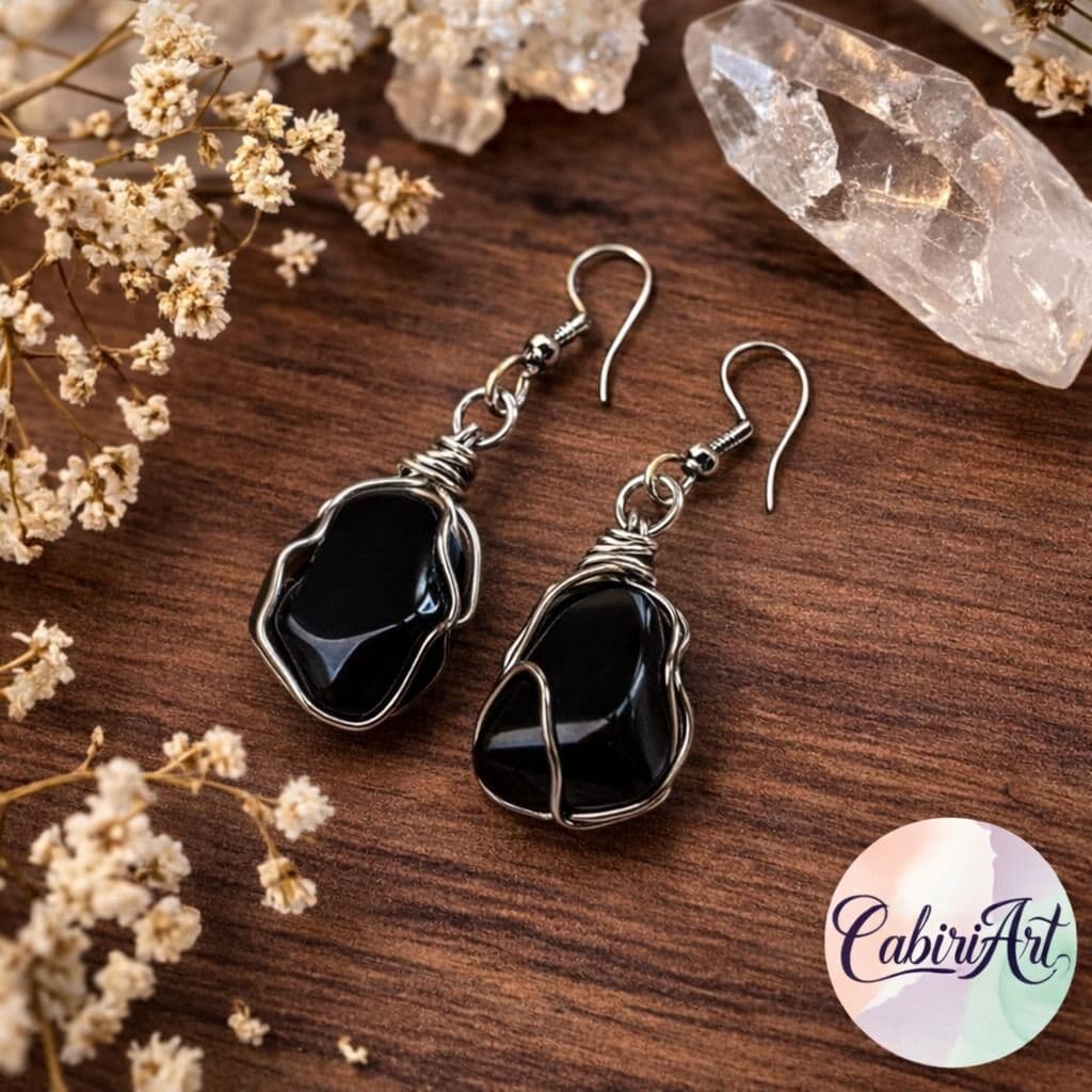 Aros De Obsidiana