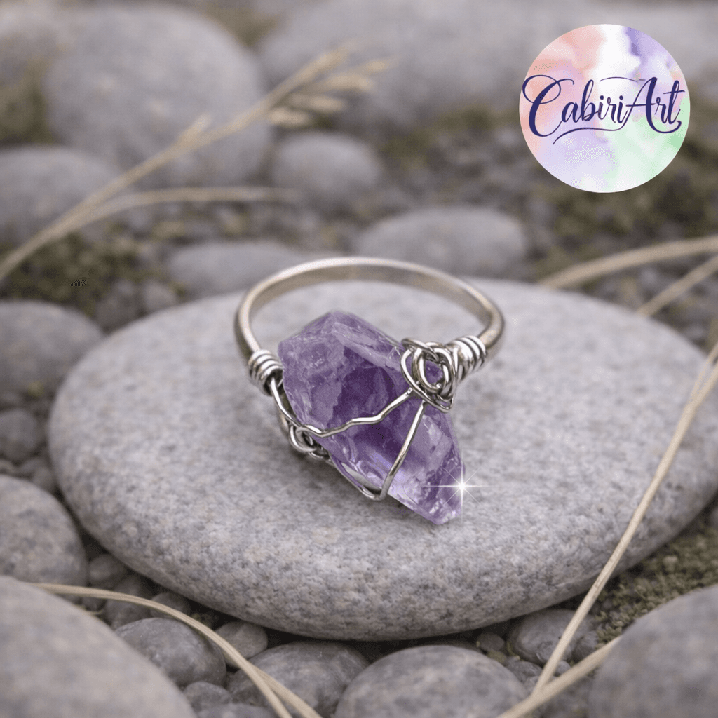 Anillo amatista