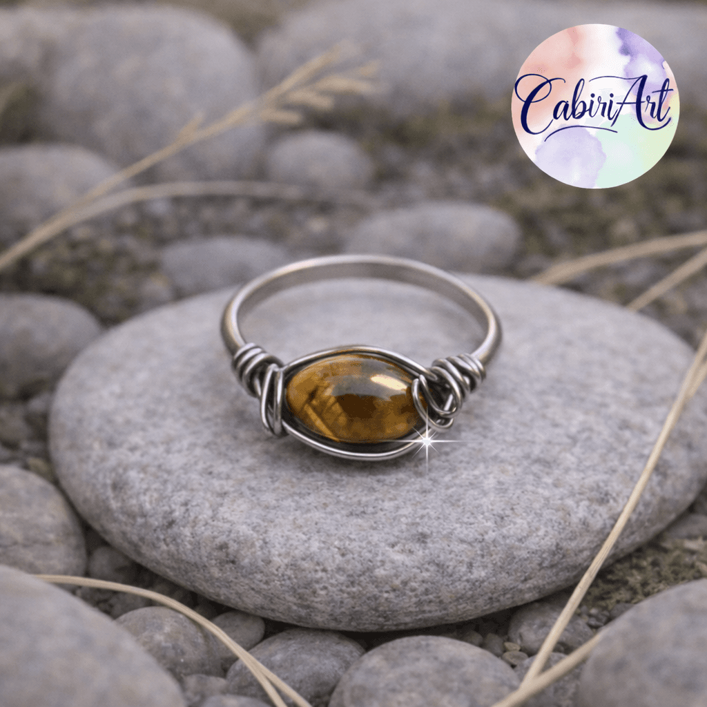 Anillo Ojo de tigre