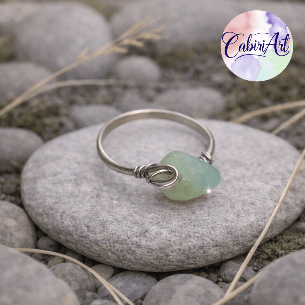 Anillo aventurina