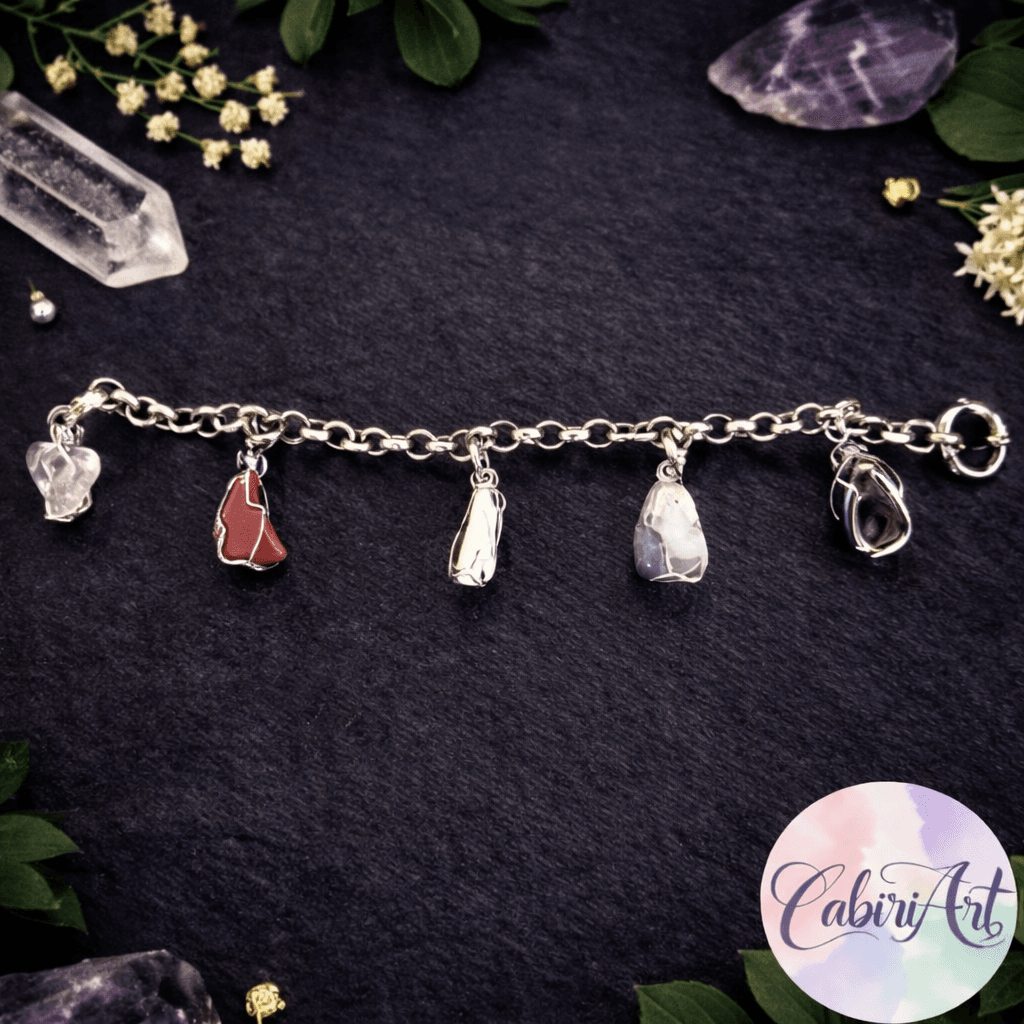 Pulsera Piedras Engarzadas