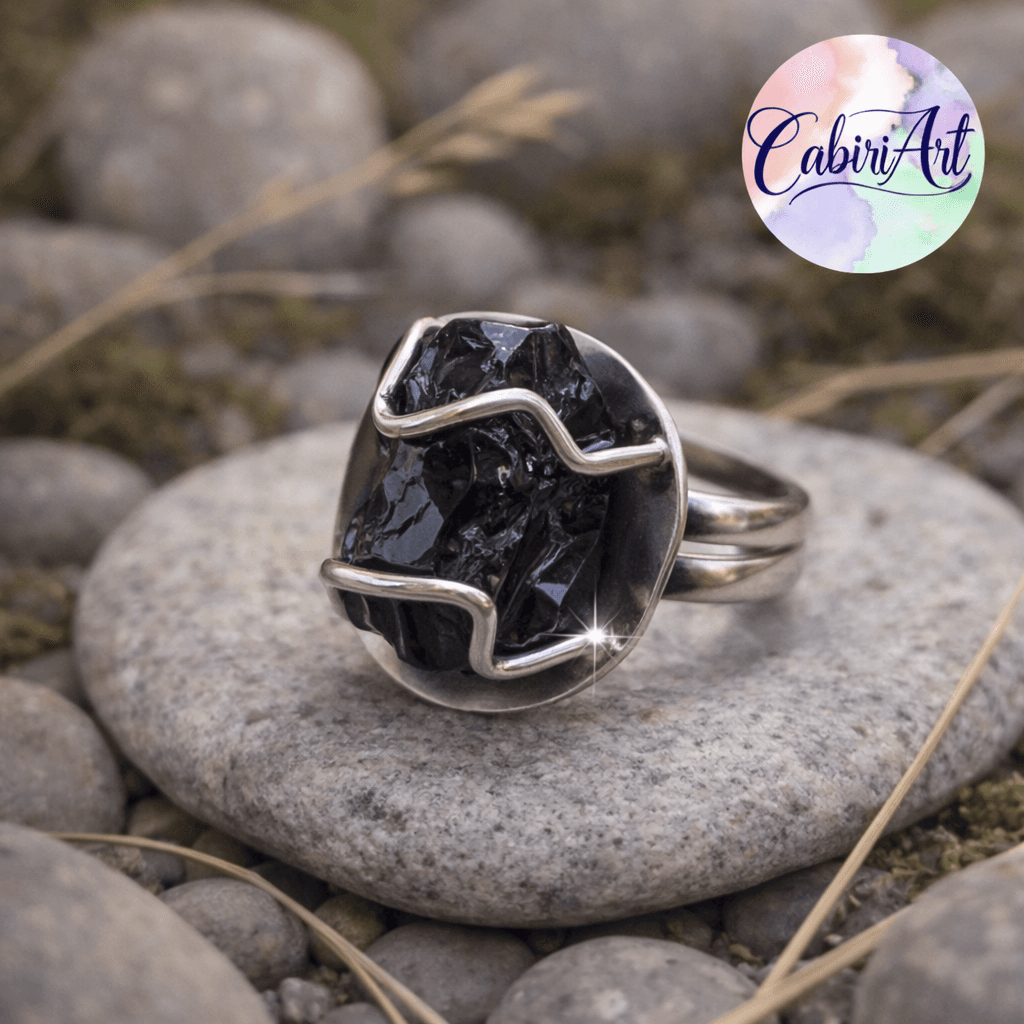 Anillo piedra grande