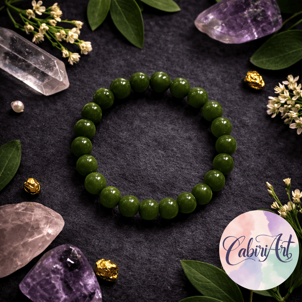 Pulsera De Jade Verde