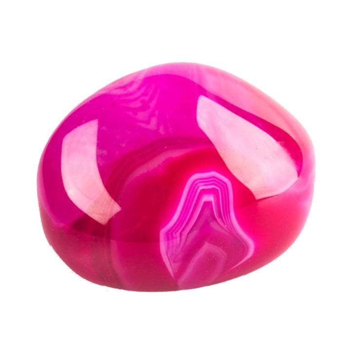Piedra Ágata fucsia